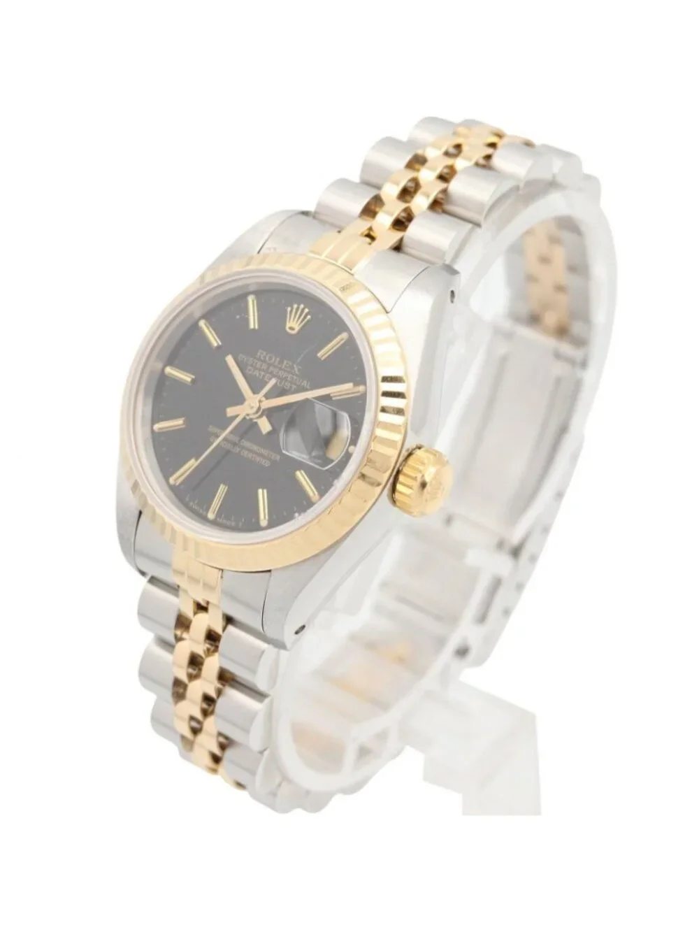 Rolex Watch Datejust No 97 Bar 18K Stainless Steel